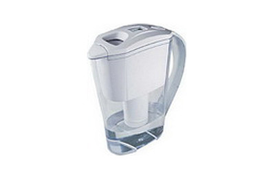 Κανάτα με σύστημα φίλτρου Gaia Eco-Pitcher της Atlas Filtri (λευκό)